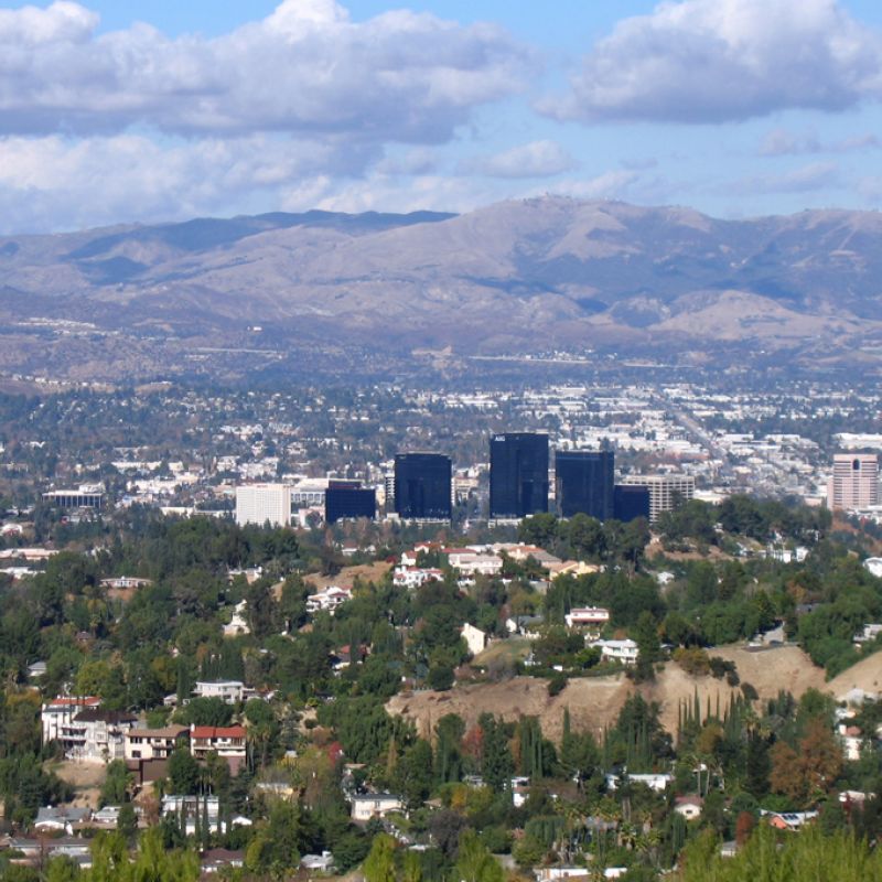 Los Angeles skyline — Vigilant Eye Security service area